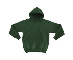 Gildan Heavy Blend Childrens Unisex Hooded Sweatshirt Top / Hoodie (Forest Green) - BC469