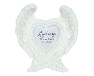 Glitter Angel Wing Picture frame