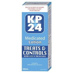 KP 24 Medicated Head Lice Lotion 100mL