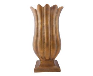 LOTTE Large 80cm Tall Tulip Vase - Bronze