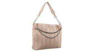 Milleni Hobo Bag with Front Chain - Blush