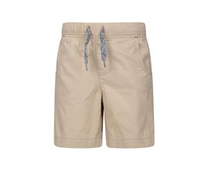 Mountain Warehouse Waterfall Kids Pull On Shorts with Waistband - Beige