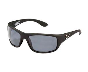 Mustad Hank Parker Polarized Sunglasses-Black Frame with Smoke Lens-HP100A-2