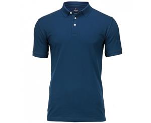 Nimbus Mens Harvard Stretch Deluxe Polo Shirt (Indigo Blue) - RW5148