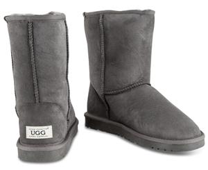 OZWEAR Connection Classic 3/4 Ugg Boots - Charcoal