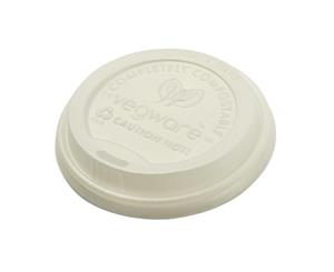 Pack of 1000 Vegware Compostable Hot Cup Lids 350ml & 455ml