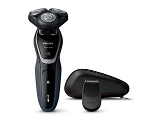 Philips S5210/12 Electric 40 min Cordless Rechargeable Wet/Dry Shaver w/Trimmer