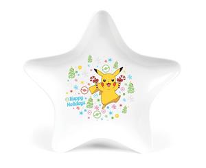Pokemon Star Christmas Plate