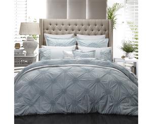Queen Size Tamsin Seafoam Quilt Cover Set by Private Collection