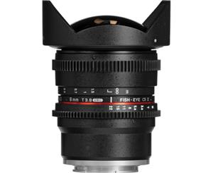 Samyang 8mm T3.8 VDSLR UMC Fish-Eye CS II Lens for Sony E Mount - Black