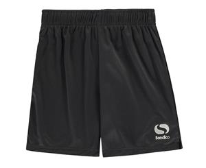 Sondico Boys Core Football Shorts Pants Bottoms Junior - Charcoal