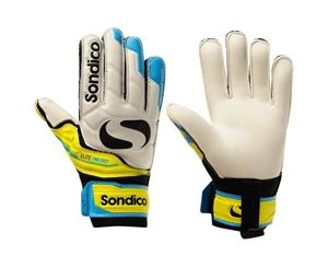 Sondico Kids Elite Protech Goalkeeper Gloves Junior - White/Yellow