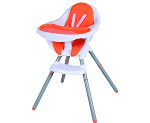 Star Kidz Ossa 2in1 HiLo High Chair - Orange