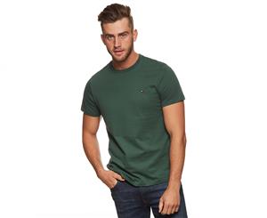 Tommy Hilfiger Men's Classic Crew Neck Tee / T-Shirt / Tshirt - Ocean Pine
