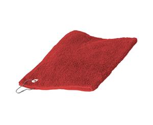 Towel City Luxury Range 550 Gsm - Sports Golf Towel (30 X 50 Cm) (White) - RW1579