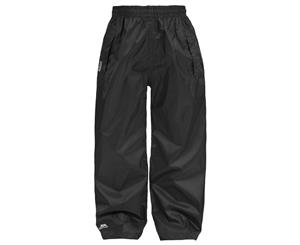 Trespass Adults Unisex Packup Trouser Waterproof Packaway Trousers (Black) - TP1335