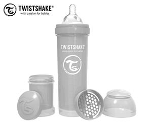 Twistshake Anti-Colic 330mL Baby Bottle - Pastel Grey