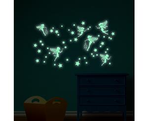 Walplus Glow in Dark Magic Fairies Wall Sticker Art