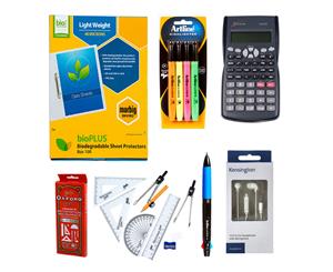 Year 10-12 School List Scientific Calculator/Math Instrument/Marker/WH Earphones