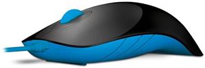 &@ALCATROZ Shark (Black Blue) USB Optical Mouse