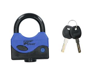 AB Tools Shackle Security Lock Padlock for Secure Locking Of Sheds Gates 40mm x 40mm