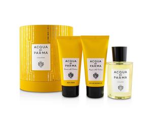 Acqua Di Parma Colonia Coffret EDC Spray 100ml/3.4oz + Bath And Shower Gel 75ml/2.5oz + Body Cream 75ml/2.5oz 3pcs