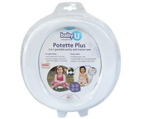 Baby U Potette Plus 2-in-1 Portable Potty