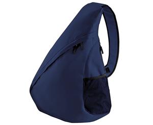 Bagbase Universal Monostrap Bag / Backpack (12 Litres) (Pack Of 2) (French Navy) - BC4184