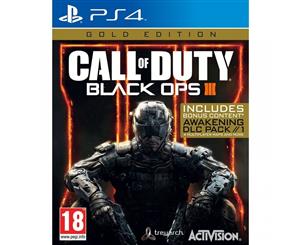 Call Of Duty Black Ops 3 III Gold Edition PS4