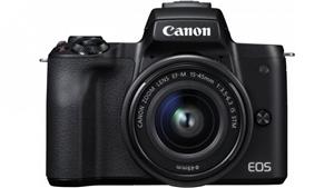 Canon EOS M50 with 15-45mm Lens Kit