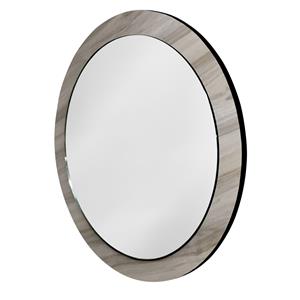 Cibo Design 600mm Cafe Oak Porthole Mirror