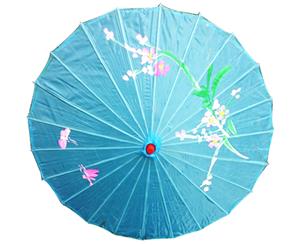 Classic Parasol 80cm Diameter Umbrella- Sky Blue