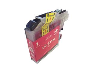 Compatible Brother LC-233 Magenta Inkjet Cartridge For Brother Printers PB-233M