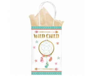 Deluxe Boho Birthday Girl Wild One Gift Bags Pack of 8