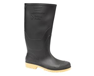 Dikamar Administrator Wellington / Mens Boots / Plain Rubber Wellingtons (Black) - FS886