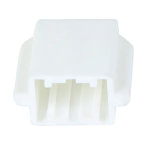 Flexi Storage White Bracket Nose End Cover - 12 Pack