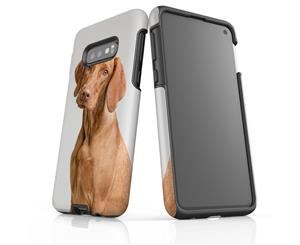 For Samsung Galaxy S10e Case Protective Back Cover Vizsla Portrait