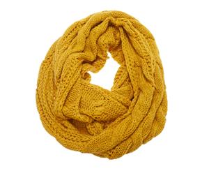 Foxbury Womens/Ladies Knitted Snood (Corn) - SK284