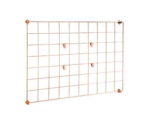 Honey Can Do Copper Grid Wall Attachment