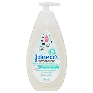 Johnsons Baby Cotton Touch Wash 500ml