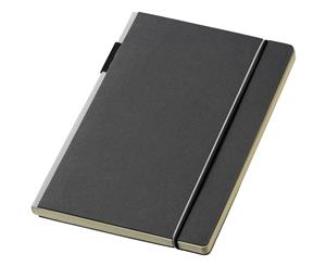 Journalbooks Cuppia Notebook (Solid Black/Grey) - PF597