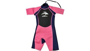 Konfidence 5-6 Years Shorty Wetsuit - Pink