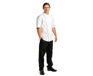 Le Chef Premium Short Sleeve Executive Chefs Jacket White 50