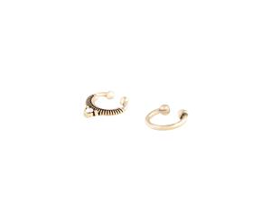 Lovisa Gold Etched Faux Septum Ring 2 Pack