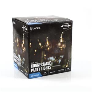Lytworx 20 Warm White LED Connectable Party Lights