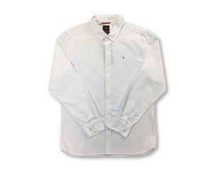 Men's Victorinox Vogelberg Tailored Fit Oxford Shirt In White Cotton