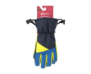 Mountain Warehouse Kid Extreme Waterproof Ski Glove Kids Gloves - Blue