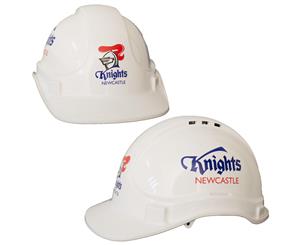 Newcastle Knights NRL Light Weight Vented Safety Hard Hat