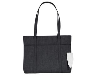 NiceEbag Unisex Baby Diaper Bag Tote Bag-Black
