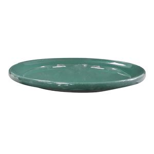 Northcote Pottery 25cm Jade Green Saucer